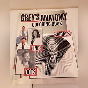 Grey's Anatomy Coloring Book
